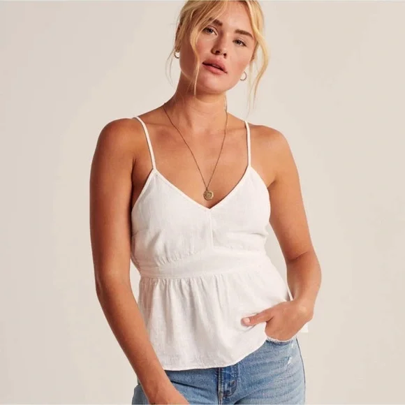 Abercombie & Fitch Tie Back Cami - Picture 1 of 6